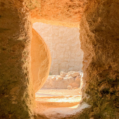 Up from the grave He arose!
