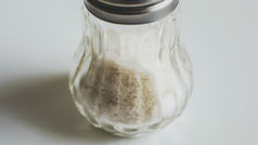 a salt cellar illustrating how we should take some advice witha pinch of salt