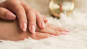 Manicured nails