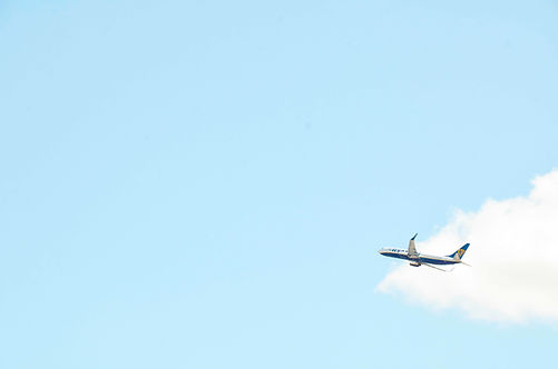 Blue sky with clouds