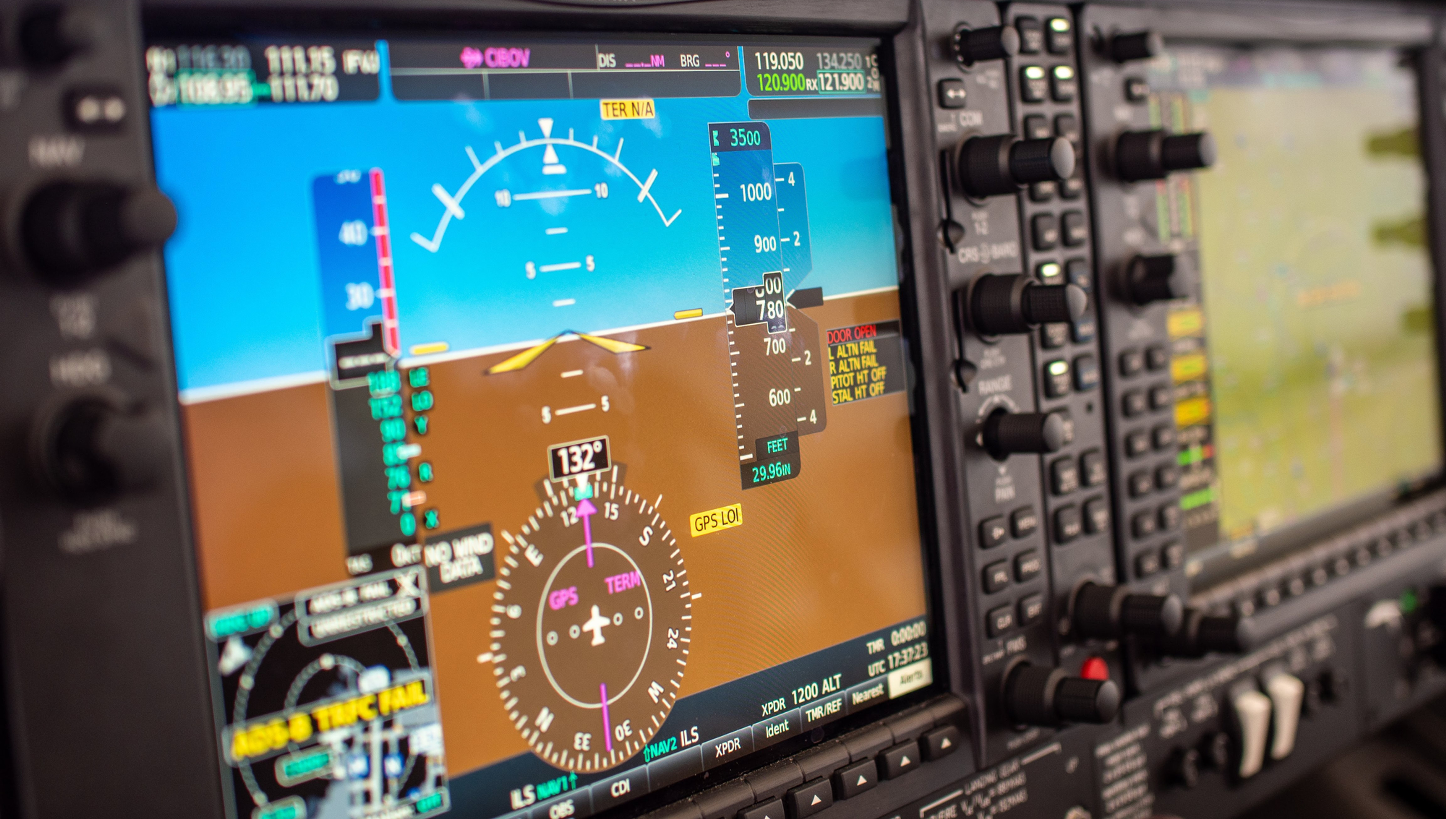 rugged aviation display