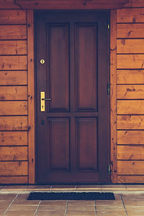 Teak wood doors