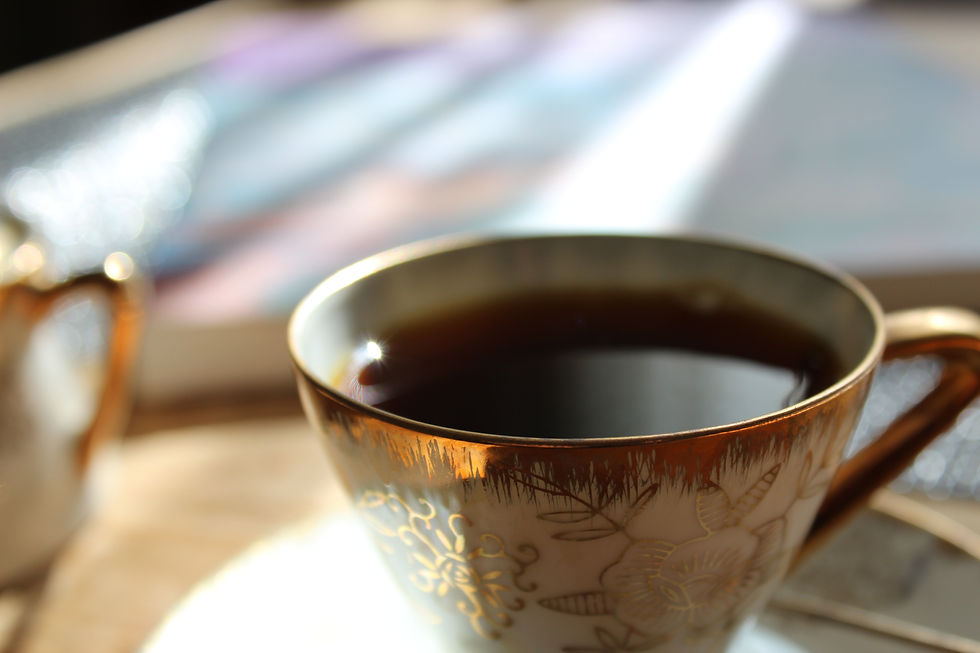 beautiful tea cup