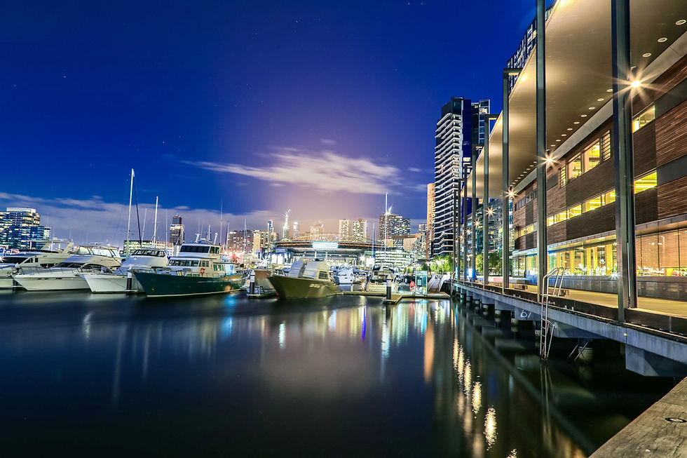 Yachts in the Marina