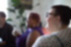 Diverse community members gathered together, representing the inclusive and welcoming environment at NAMI Blue Water Area