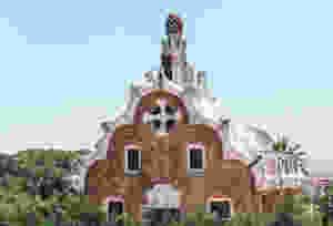 gingerbread type house in Park Guell