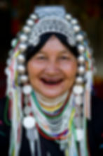local woman laughing