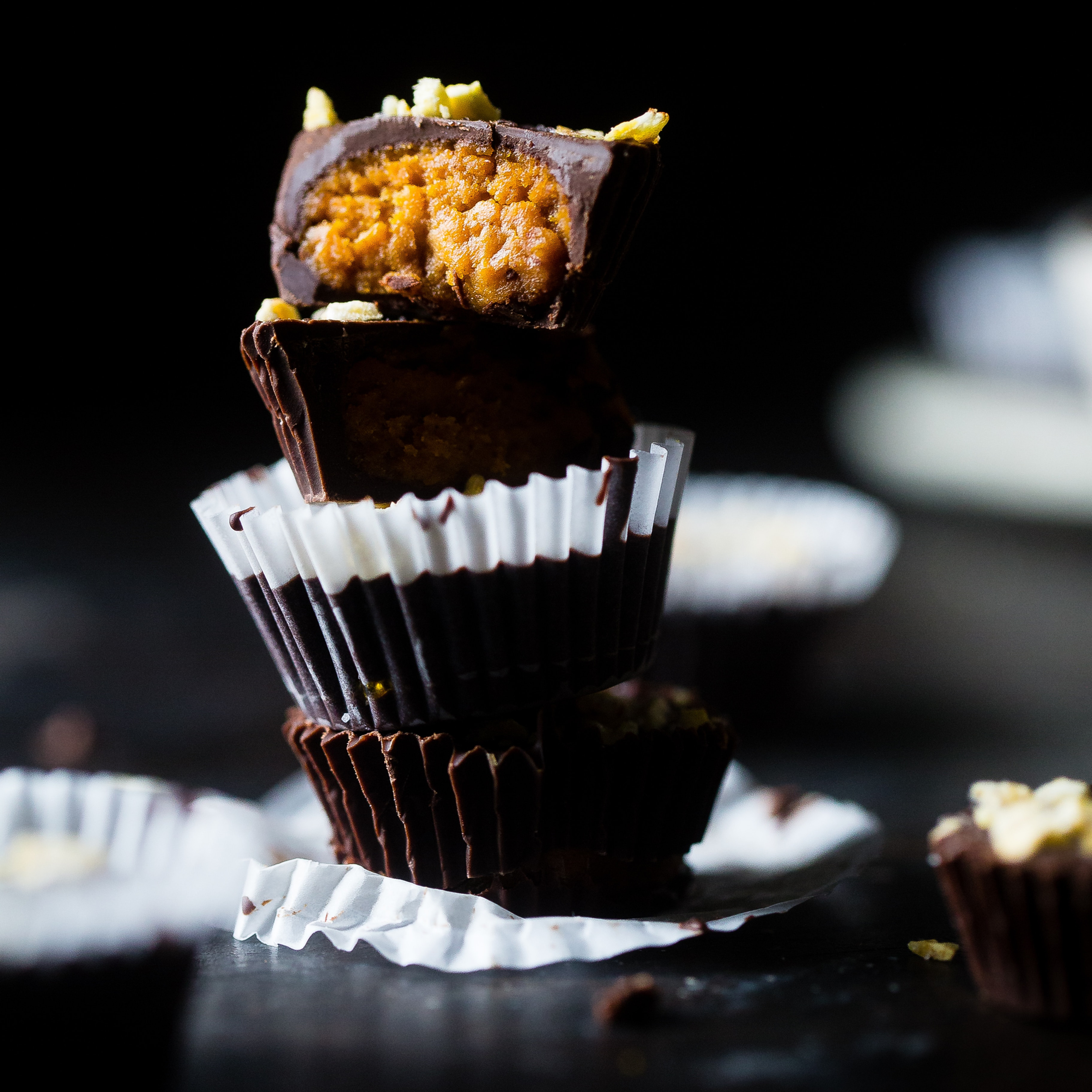 homemade peanut butter cups