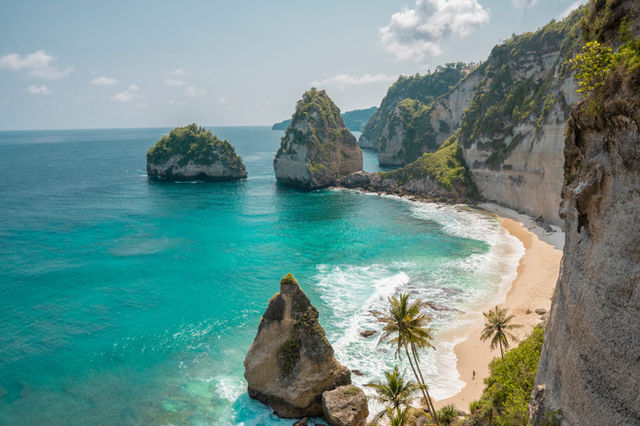 ocean and beach view