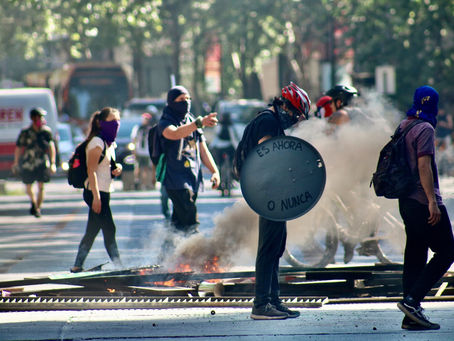 Actos vandálicos presentados en las marchas feministas