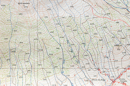 map stitching line