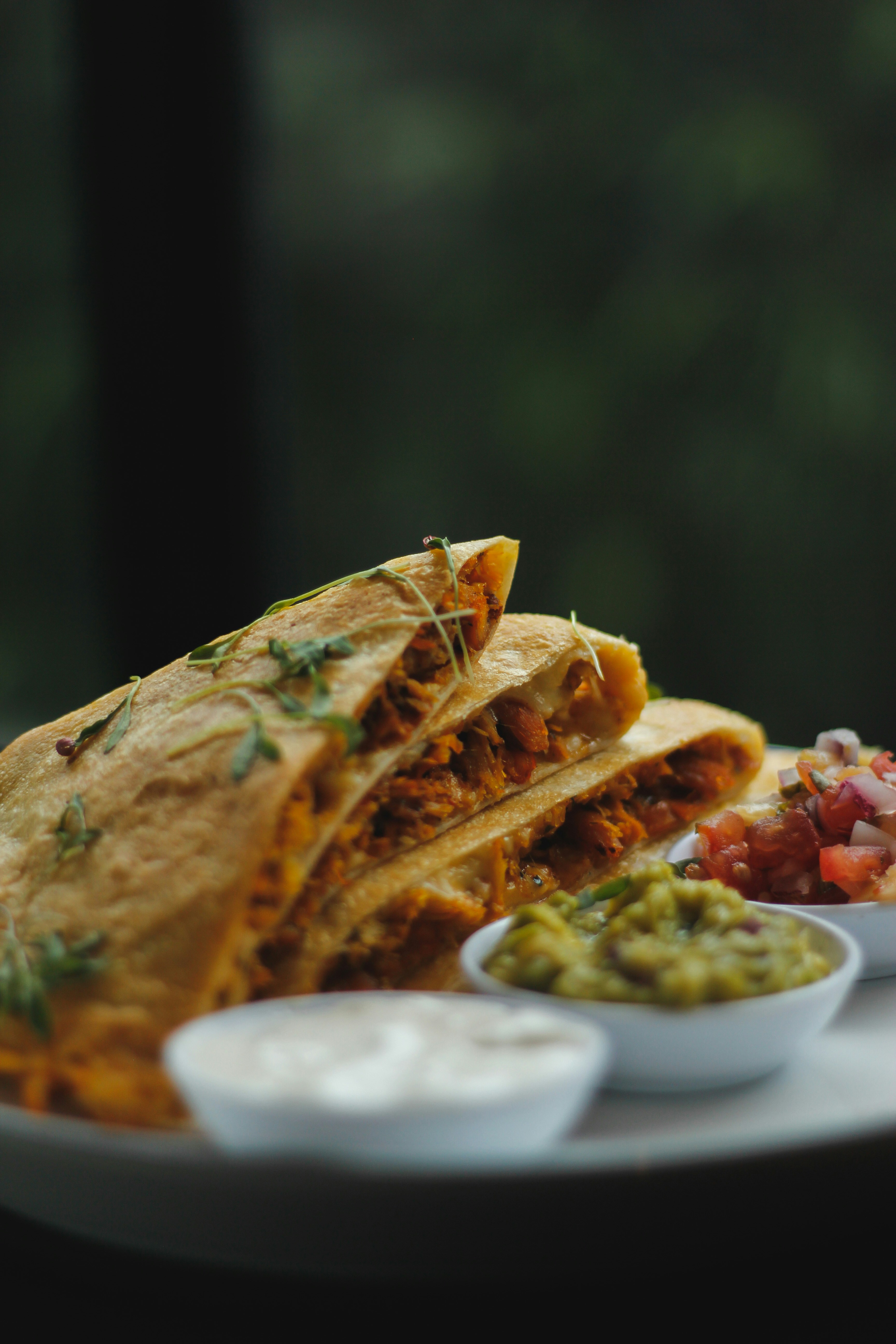 Arranged Food and Objects