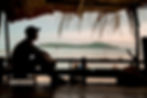 person sitting alone