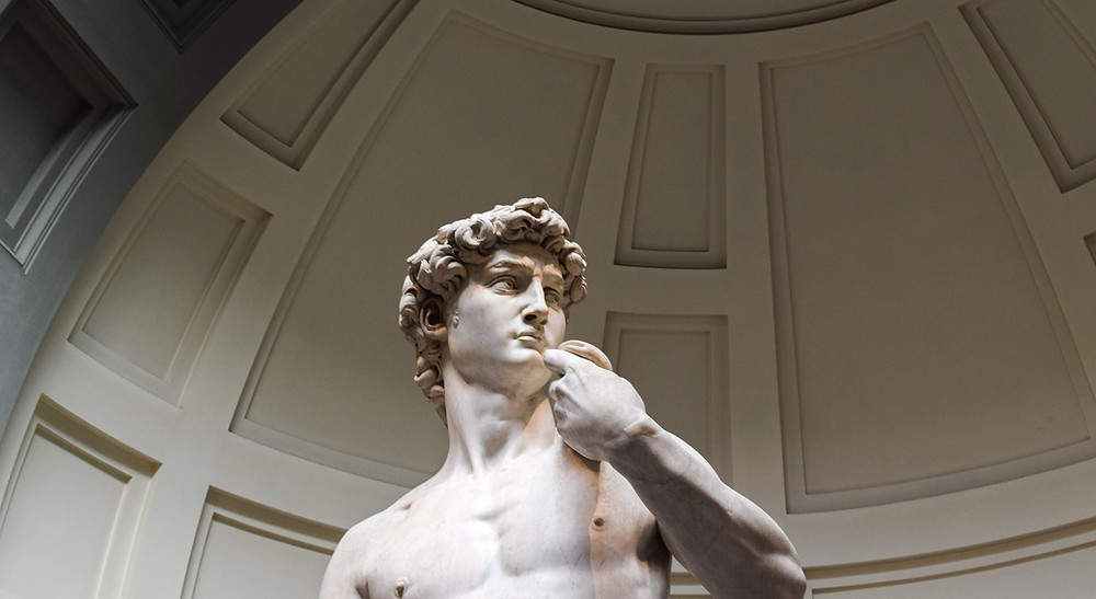 Statue of David in Florence. Travel agency_Bluetail Travel_Arlington Virginia