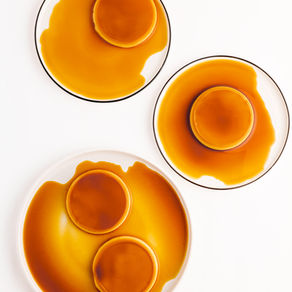 Crème caramel au chocolat