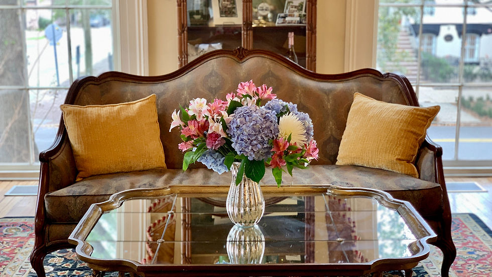 Victorian lounge setting