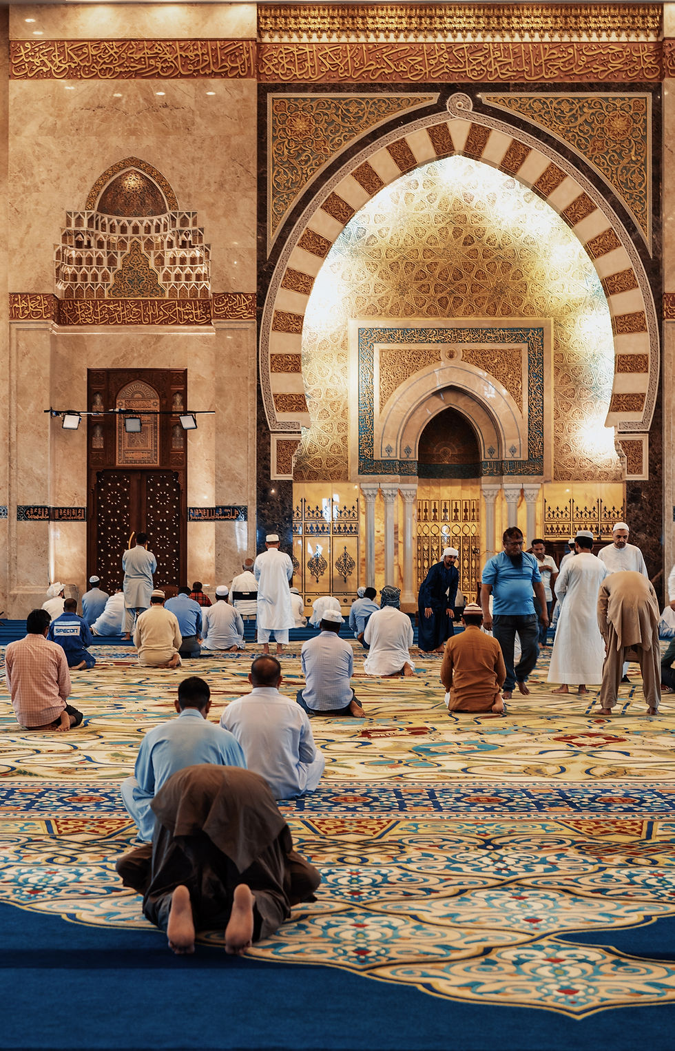 inside mosque