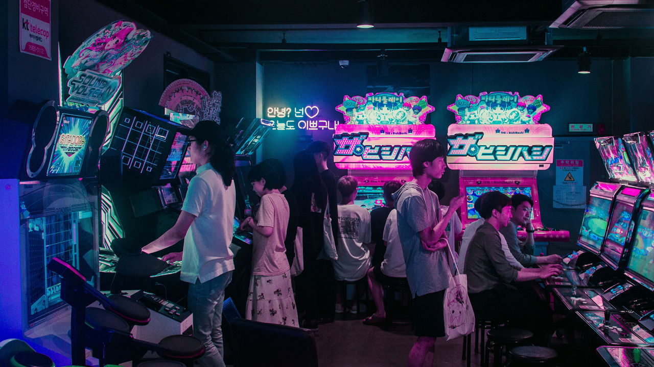 arcade machine rental