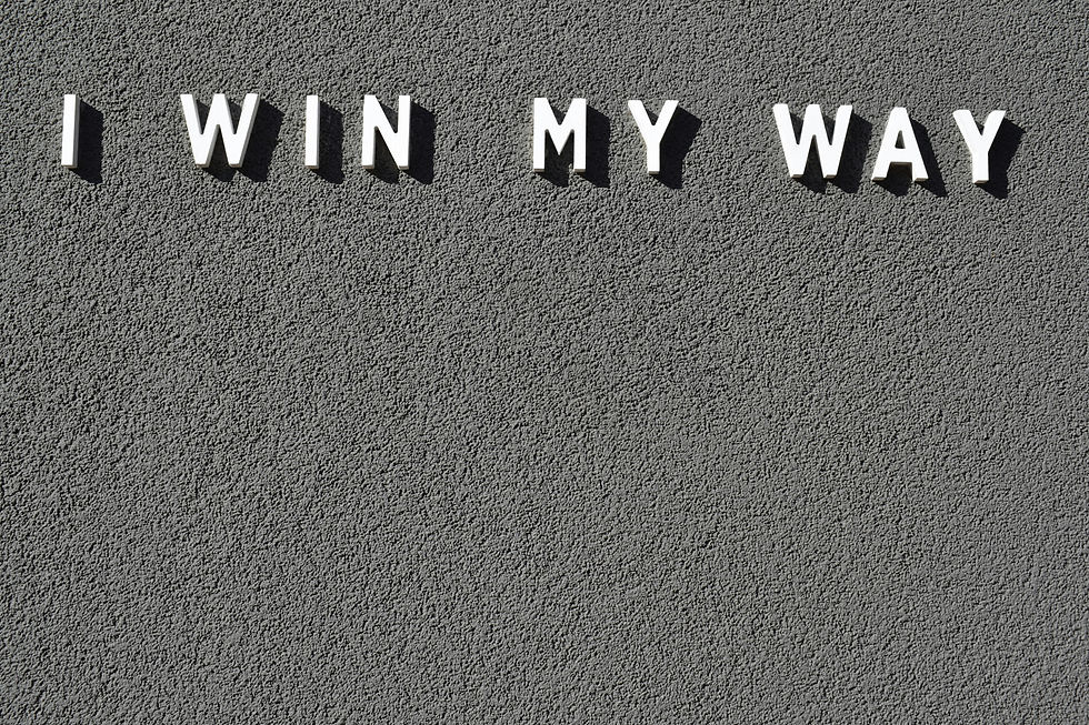 What it means to win, expands to encompass each and every interpretation.