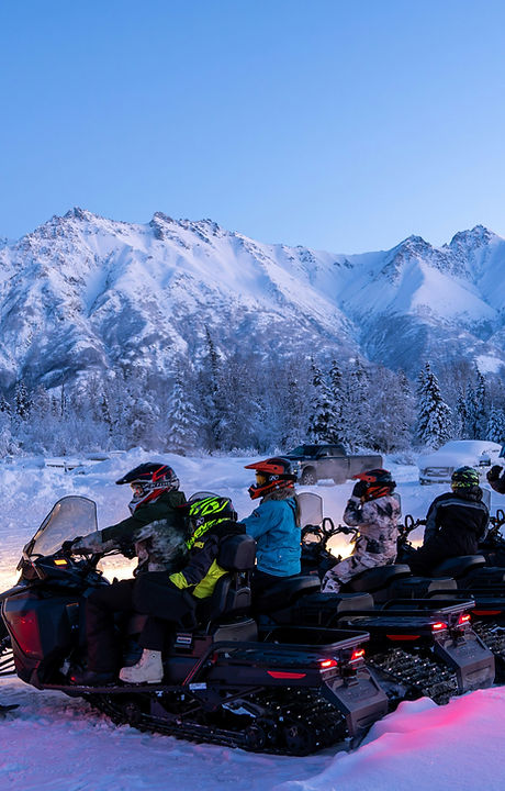 Sneeuwscooter Lapland