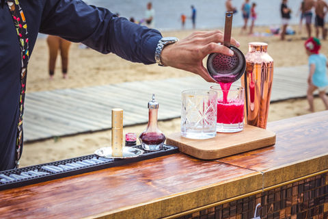 Drinks On The Beach