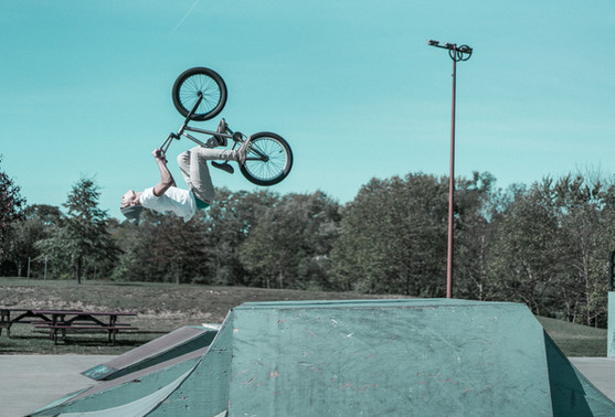Bmx fahrer 