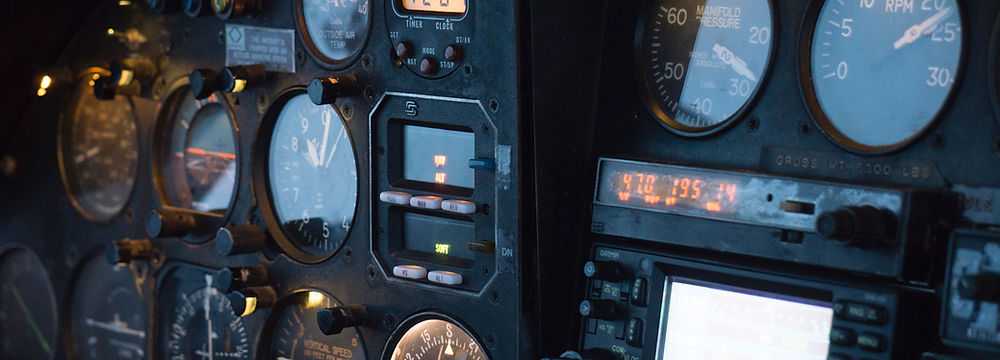 Controle room for flight watch