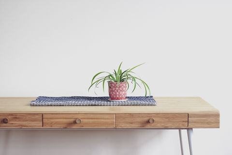 Computertafel met planken