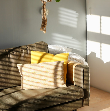 Comfortable chair for online therapy for eating disorders in South Carolina