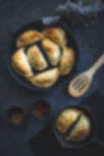 Arranged Food and Objects