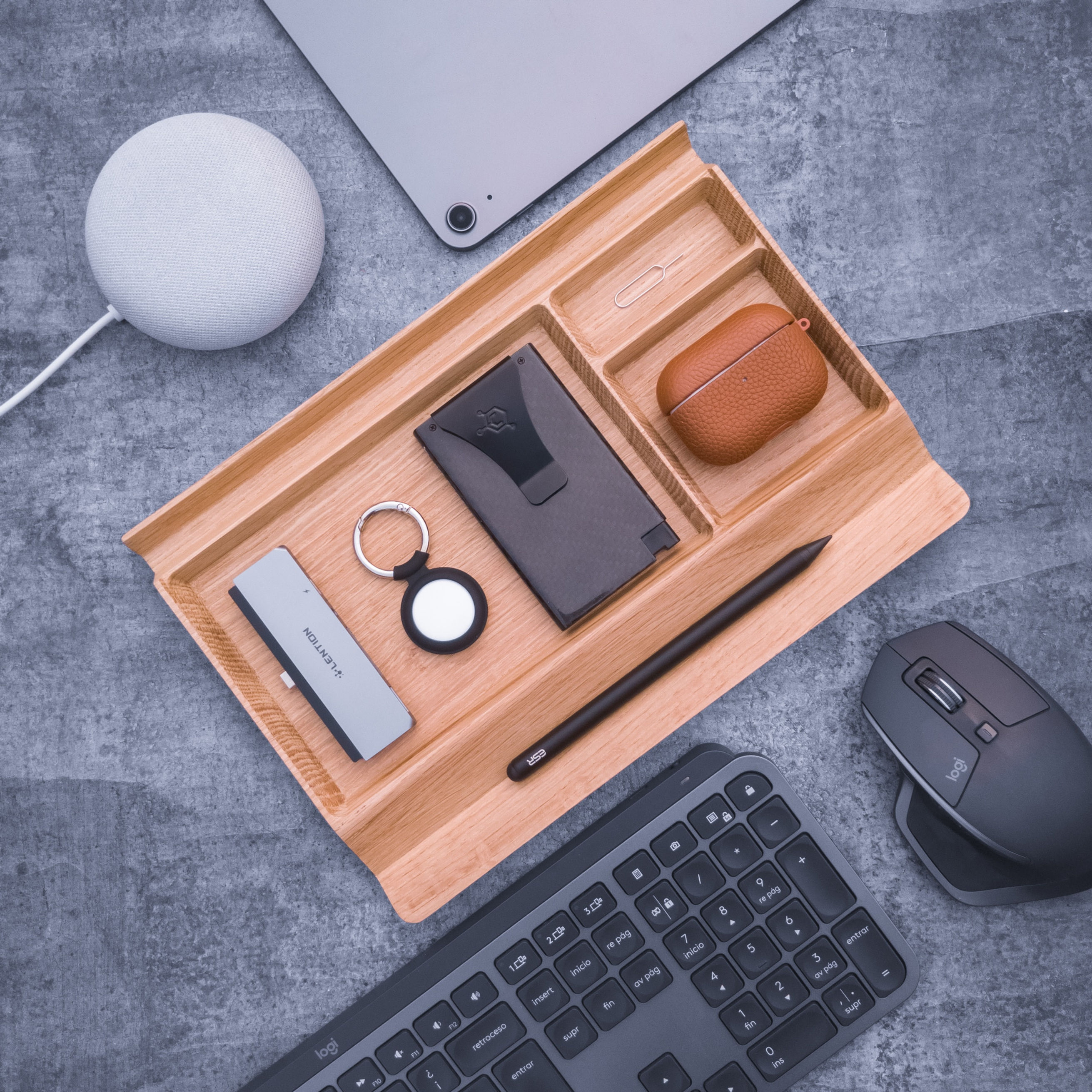 Organisateur de bureau en bois