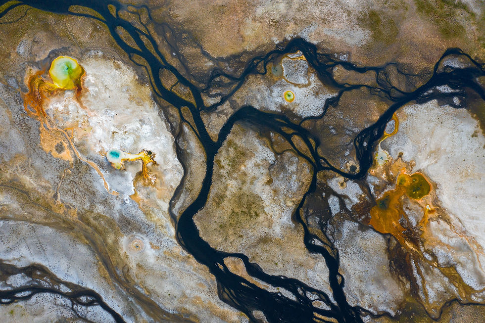 Fluvial braided system