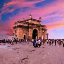 The Gateway to India in Mumbai, the start of our Mumbai virtual 5km run