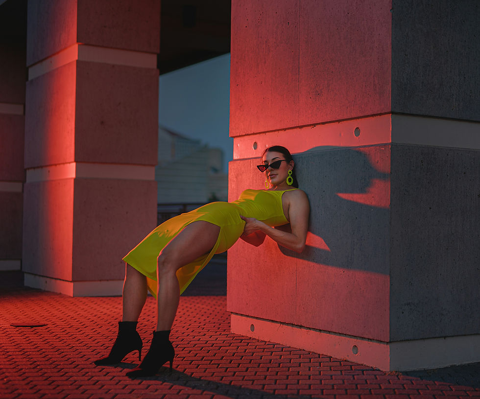 Top Runway Model strong pose