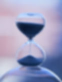 Homeopathic consultation hourglass image sands of time
