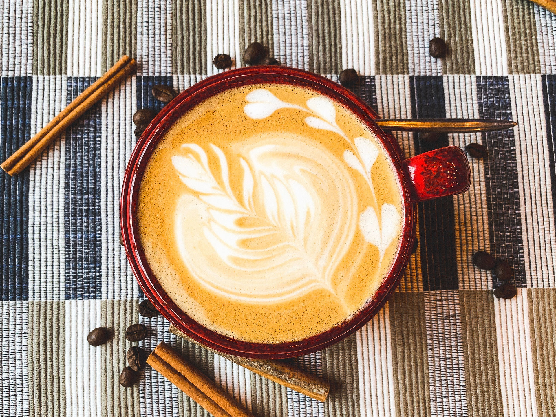dyniowe latte cappuccino