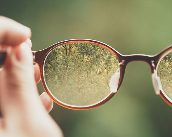 An image of what blurry vision would look like