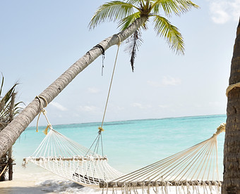 Lounging in Maldives