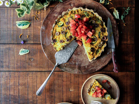 Cheese and Vegetable Quiche