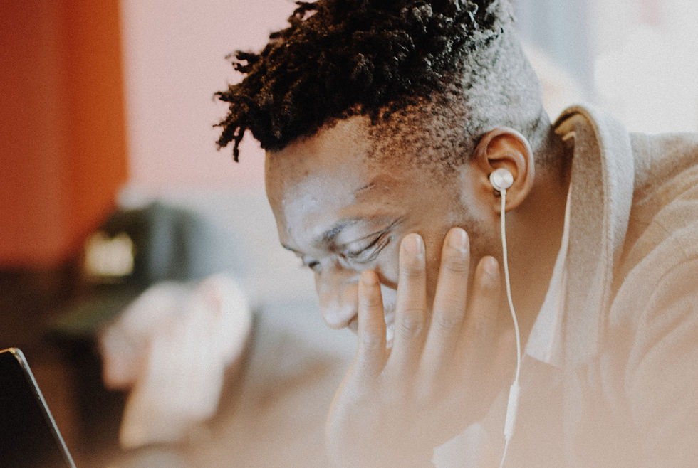 Man experiencing anxiety during the pandemic. Catalyss Counseling provides treatment for depression and anxiety in Colorado through online therapy and in person counseling in the Denver area 80209 and 80210