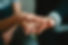 Hand holding hand