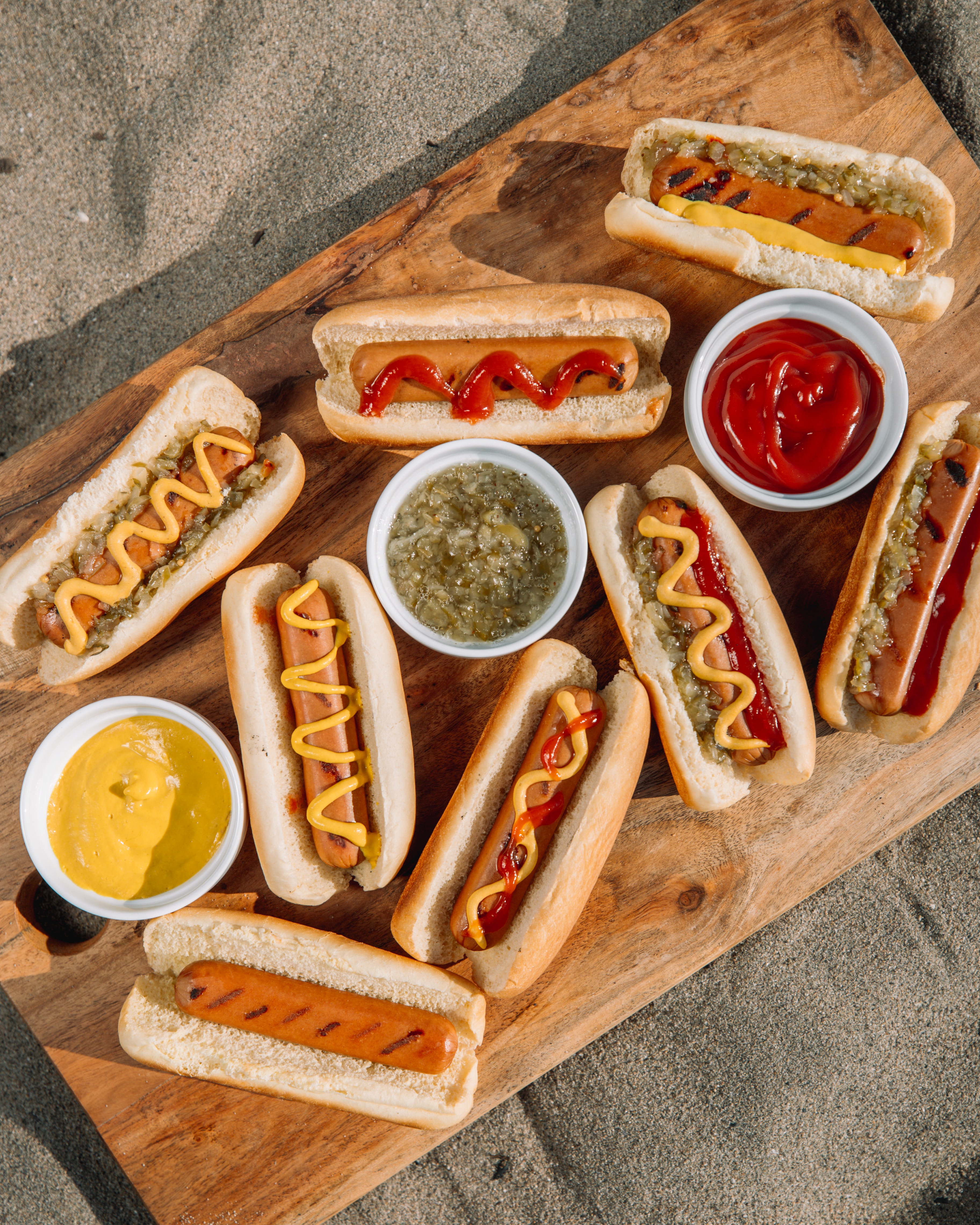 Arranged Food and Objects
