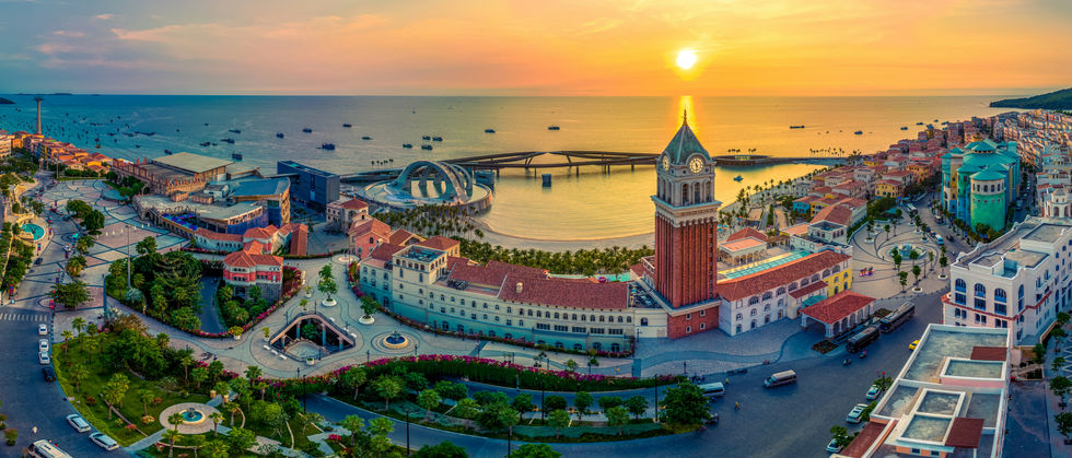 Southern Vietnam Yoga Retreat Southern Phu Quoc Town Sunset - Venture A Daring Journey