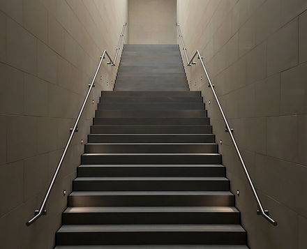 Concrete staircase installation in Washington