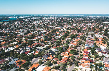 Aerial View of Orchard