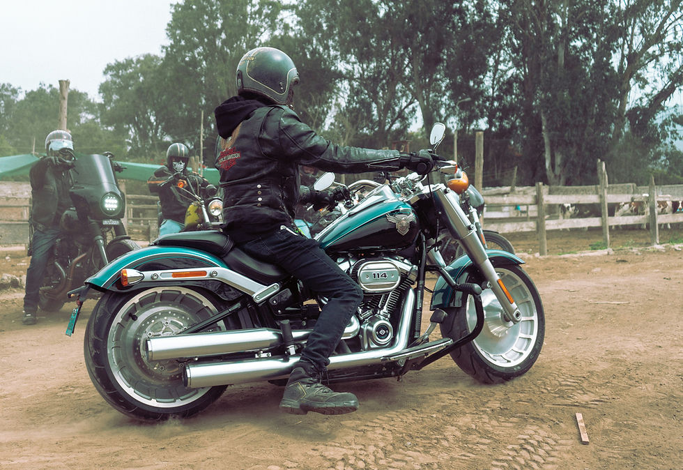 Bota de Couro Motociclista
