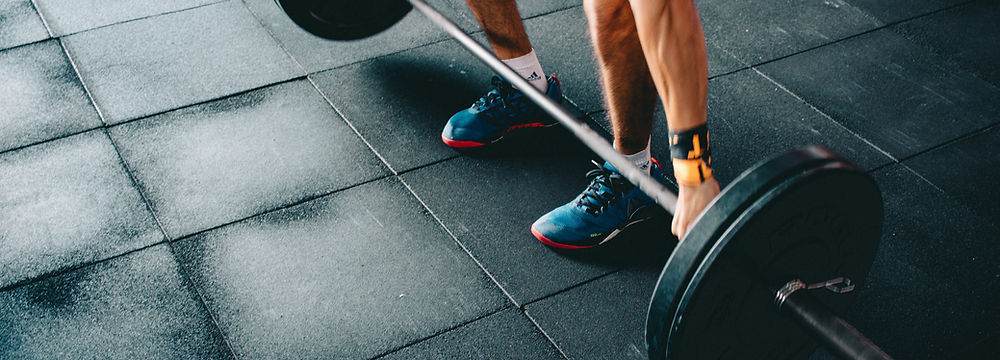 Weight training with a Fitness Coach