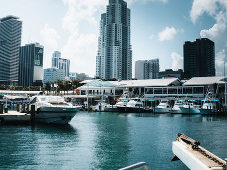 Bay area in Miami