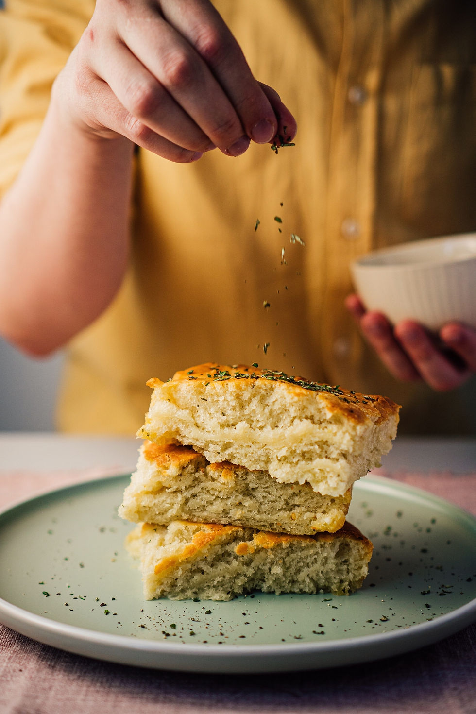 Focaccia (Fügassa) alla Genovese