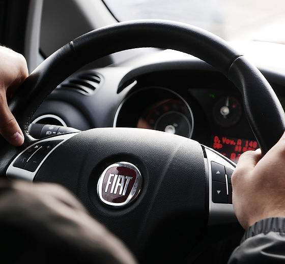 Fiat 500 steering wheel